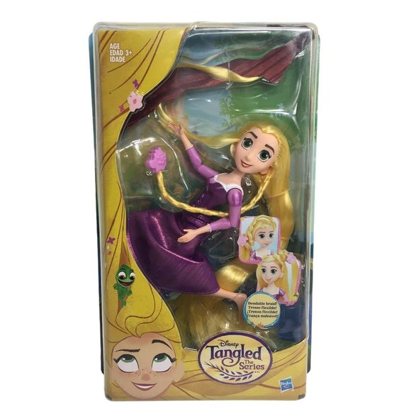 Disney Tangled The Series Rapunzel Princess 10" Doll Bendable Braid Long Hair - Picture 1 of 12